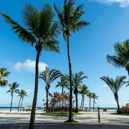 Frente Vista Mar Com Varanda Wi Fi 300Mbps E 10M Da Praia Da Tupi - Estacionamento Gratuito Praia Grande  Buitenkant foto